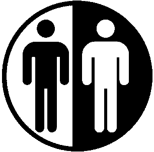 Divided people icon